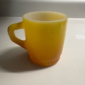 Vintage Fire-King stackable mug
